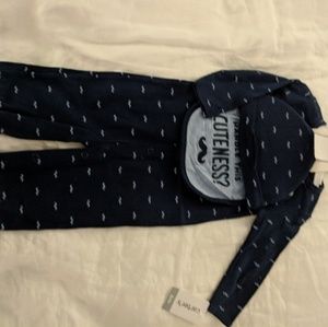 NWT Carter's Mustache Sleep Set